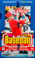 2026 Topps Heritage Baseball Hobby Box