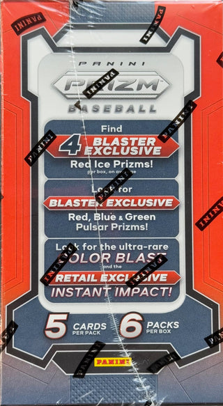 2024 Panini Prizm Baseball 6-Pack Blaster Box (Red Ice Prizms!)