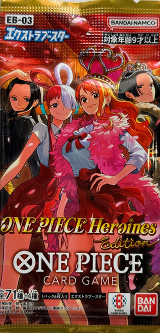 One Piece TCG: (Japanese) Heroines Edition EB-03 Booster Pack