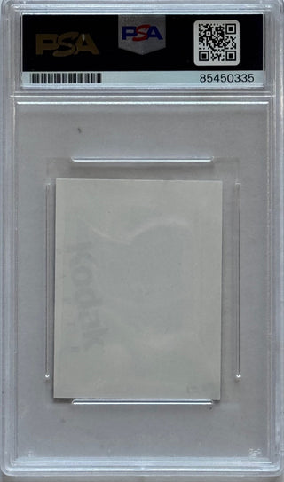 Bill Russell Autographed Cut Signature PSA Certified