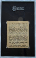 Al "Red" Schoendienst 1948 Bowman Card #38 SGC 1
