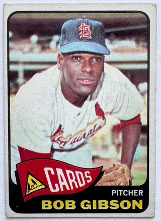 Bob Gibson 1965 Topps Baseball Card #320