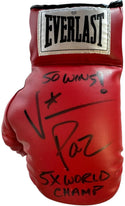 Vinny Pazienza Autographed Red Everlast Left Boxing Glove