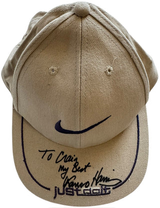 Franco Harris Autographed Nike Just Do It Hat