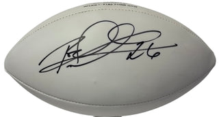 Rod Woodson Autographed Wilson Football