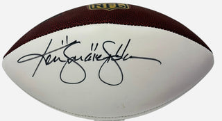 Ken Stabler & Jim Plunkett Autographed Wilson Football