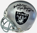 Mike Haynes Autographed Oakland Raiders Mini Helmet