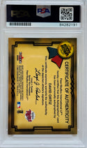 David Ortiz Autographed 2000 Fleer Autographics Card (PSA)