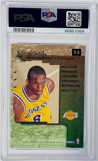 Kobe Bryant 1996 Skybox Premium Rookie Card #55 (PSA 9)