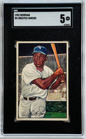 Orestes Minoso 1952 Bowman #5 Card SGC 5