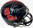 Eli Manning Autographed Ole Miss Mini Helmet (Steiner)