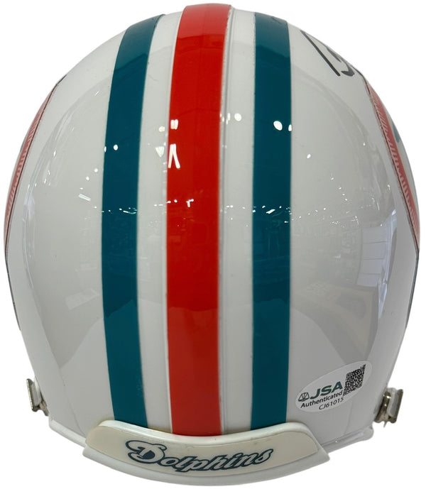 Bob Griese Autographed Miami Dolphins Mini Helmet (JSA)