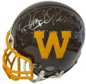John Offerdahl Autographed Western Michigan University Mini Helmet (JSA)
