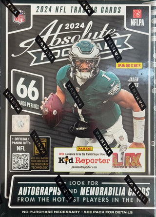 2024 Panini Absolute NFL Trading Card Box (Hobby Blaster)