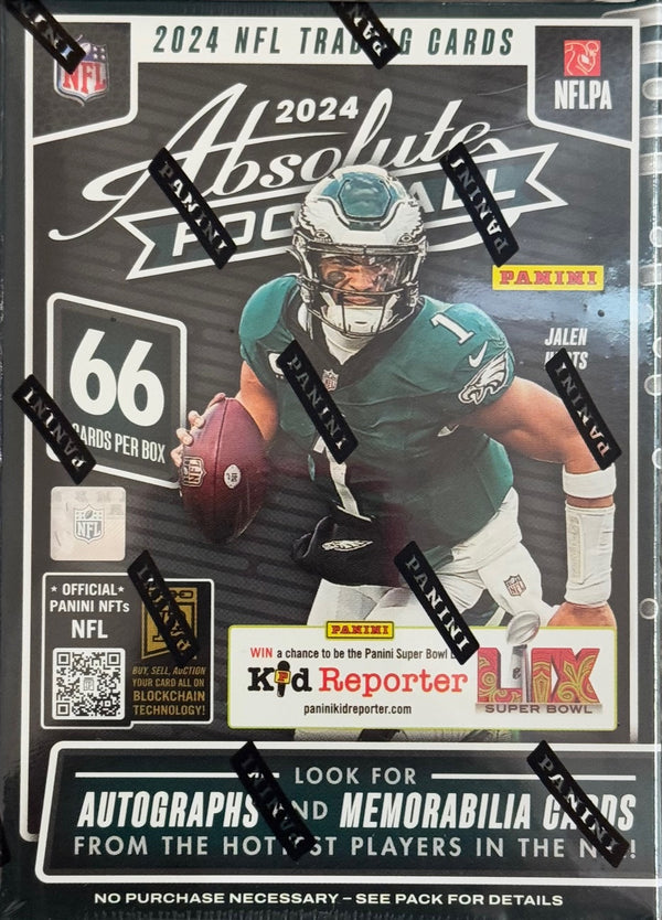 2024 Panini Absolute NFL Trading Card Box (Hobby Blaster)