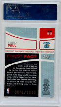 2005-06 Chris Paul Topps Finest Facts Rookie #FF22 #/1899 PSA Gem Mt 10