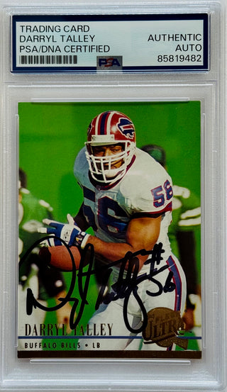 Darryl Talley Autographed 1994 Score Card #50 (PSA)