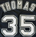Frank Thomas Autographed White Sox Custom Jersey (JSA Witness)