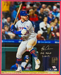 Pete Alonso Autographed 16x20 Baseball Framed Photo (MLB & Fanatics)