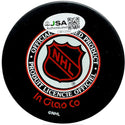 Tony Esposito Autographed Official Chicago Blackhawks Puck (JSA)