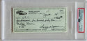 Reggie Jackson Autographed Check (PSA)
