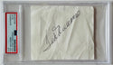 Ted Williams Autographed Cut Signature PSA Slabbed