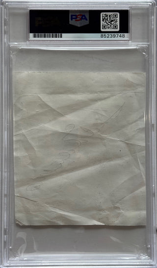 Ted Williams Autographed Cut Signature PSA Slabbed