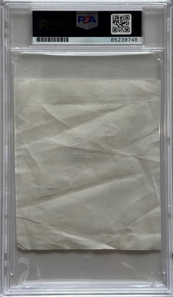 Ted Williams Autographed Cut Signature PSA Slabbed
