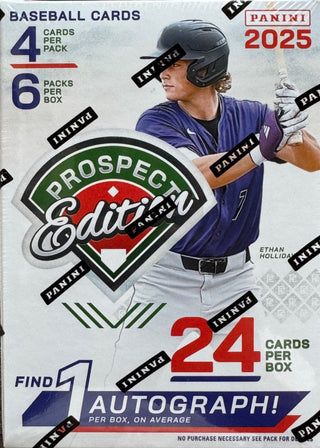 2025 Panini Prospect Edition Baseball Blaster Box (4 Exclusive Ice Parallels)