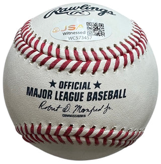 Curt Schilling Autographed Official Major League Baseball (JSA Witness)