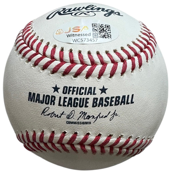 Curt Schilling Autographed Official Major League Baseball (JSA Witness)