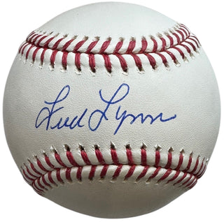 Fred Lynn Autographed Official Major League Baseball (JSA Witness)