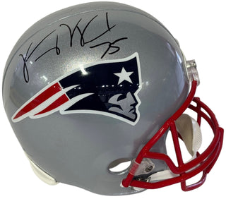 Vince Wilfork Autographed New England Patriots Full Size Replica Helmet (JSA Witness)