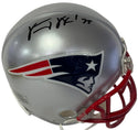 Vince Wilfork Autographed New England Patriots Mini Helmet (JSA Witness)