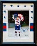 Matthew Tkachuk Autographed 8x10 Olympics Team USA (JSA Witness)