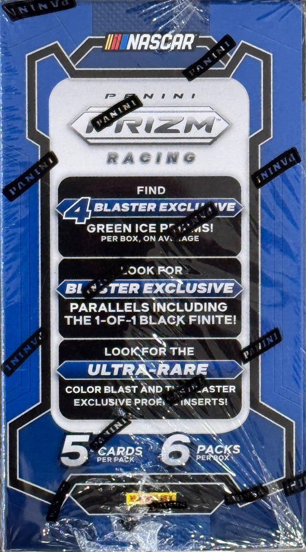 2024 Panini Prizm Racing Hobby Blaster Box (GREEN ICE PRIZMS) Factory Sealed