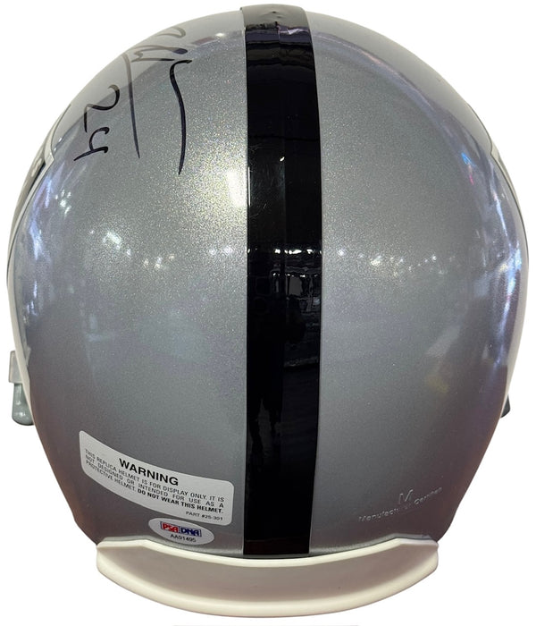 Charles Woodson Autographed Oakland Raiders Full Size Rep Helmet (PSA)