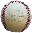 50 Home Run Club Autographed Official Baseball Mantle & Mays (JSA)