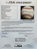 50 Home Run Club Autographed Official Baseball Mantle & Mays (JSA)