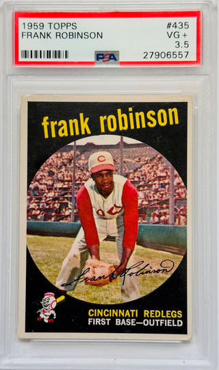 Frank Robinson 1959 Topps Card #435 PSA 3.5