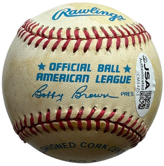 Frank Thomas Autographed Official American League Baseball (JSA)