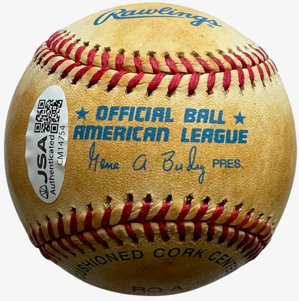 Mariano Rivera Autographed Official American League Baseball (JSA)
