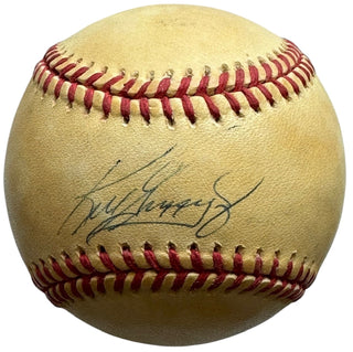 Ken Griffey Jr Autographed Official American League Baseball (JSA)