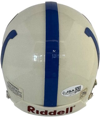 Peyton Manning Indianapolis Colts Autographed Mini Helmet (JSA)