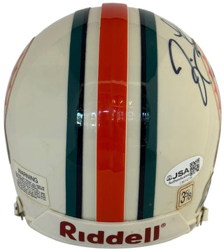 Jason Taylor Autographed Miami Dolphins Mini Helmet (JSA)