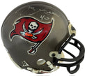 Mike Alstott Autographed Tampa Bay Mini Helmet (JSA)