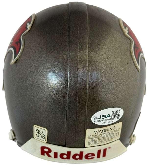 Warren Sapp Autographed Tampa Bay Buccaneers Mini Helmet (JSA)