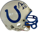 Edgerrin James Autographed Colts Mini Helmet (JSA)
