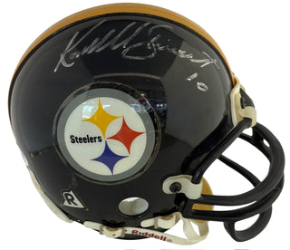 Kordell Stewart Autographed Steelers Mini Helmet (JSA)