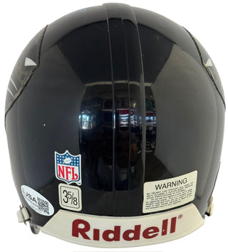 Fred Taylor Autographed Jacksonville Jaguars Mini Helmet (JSA)